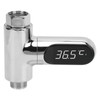 Shower Thermometer Aluminum LED Digital Shower Thermometer for Home Bathroom