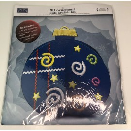 Karen Foster Design 3d ornament kids kraft-it kit ( Karen Foster Design)