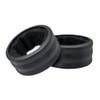 Set of 2 Black Stainless Steel & Plush Spill Proof