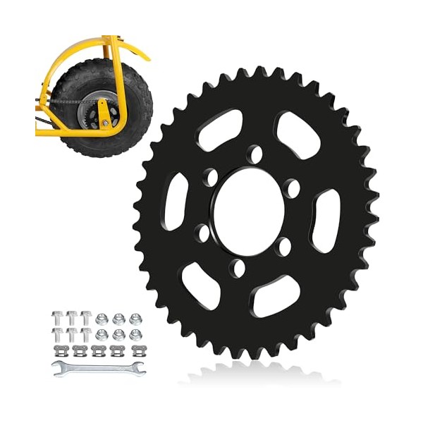35 Chain Sprocket 40 Tooth Compatible with Coleman Mini Bike