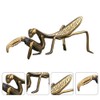 Metal Mantis Brass Praying Mantis Mini Fairy Garden Animal Figurines