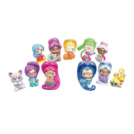 Mattel DTK47 - Shimmer und Shine Mini Dschinnis Überraschungsflaschen, sortiert