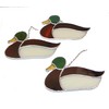 Handmade Mallard Duck Stained Glass Window Decor Ornament