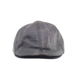Black Jungle DOBBYN Cap Leather Cap - m