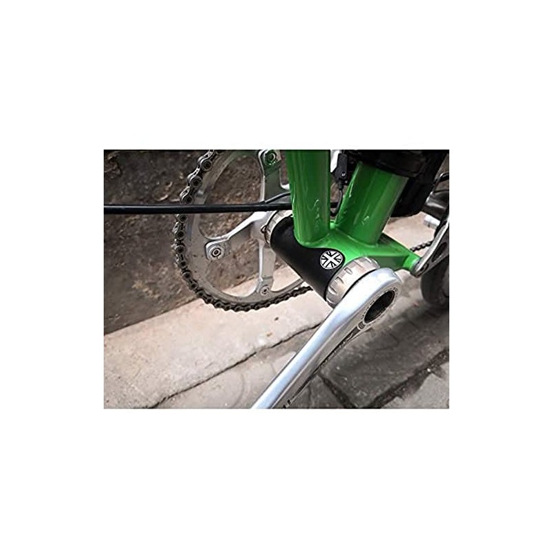 ACEOFFIX Aluminium Bottom Protector for Brompton BLACK