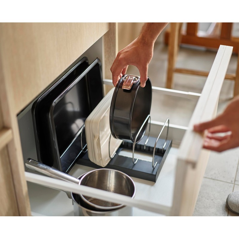 Joseph Joseph DrawerStore Cookware Organiser, Baking Tray Rack, Space Saving