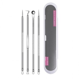 Skin Blackhead Extractor Tool 4-Piece Set 2ea