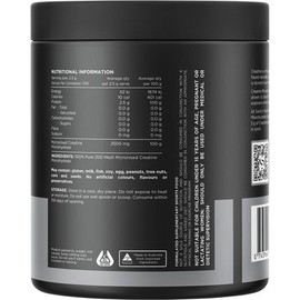 Switch Creatine 100% Pure Micronized Monohydrate - Unflavoured 250g