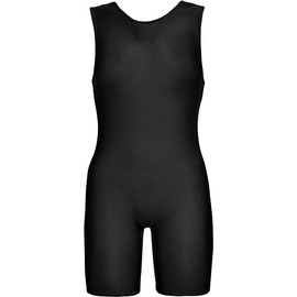 R&N FASHIONS Child Ballet Leotard Dancing Catsuit Girls Professional Spandex Unitard Kids Sports Dance Sleeveless (Black, 13 years, 13_years)