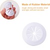 MOROBOR Flexible Silicone Cable Cord Grommet, 8pcs 1.5 Inch White