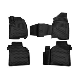 OMAC Floor Mats Liner for GMC Sierra Crew Cab 1500/2500/3500 HD 2014-2019
