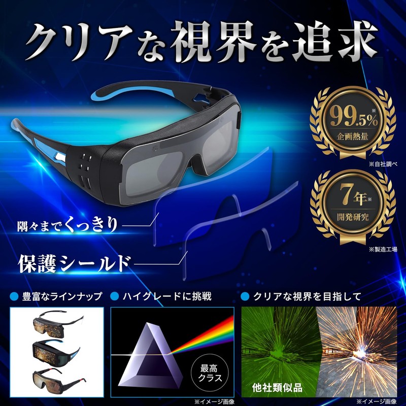 OutRun [2025 New Model] Welding Glasses Auto-Darkening Welding Face Shield