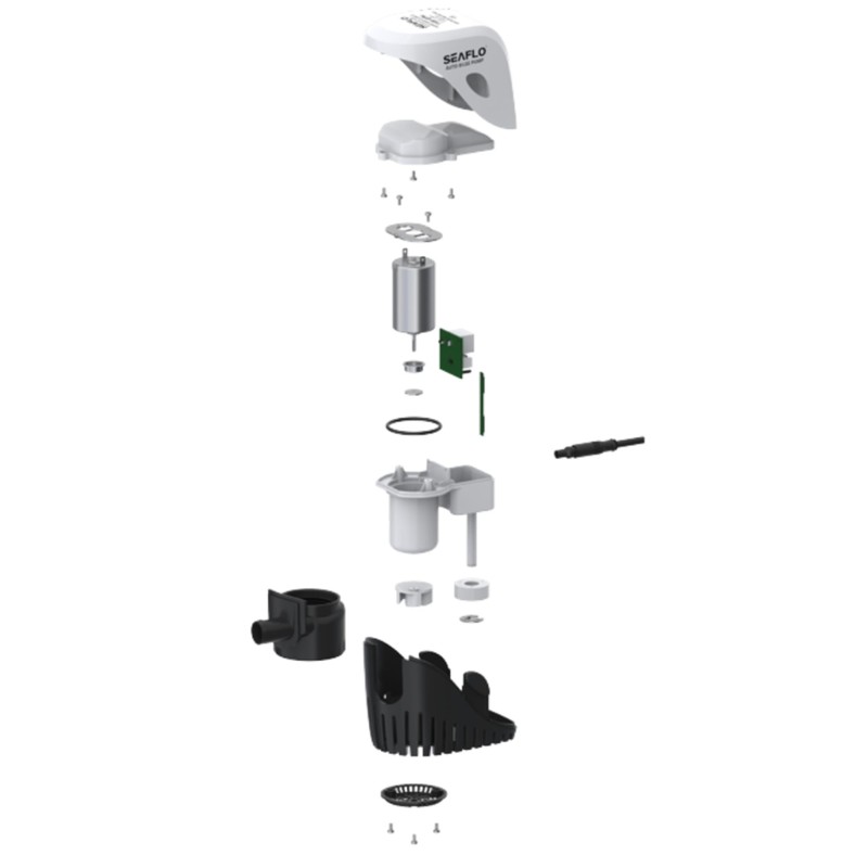 SEAFLO 24V Automatic 750GPH Submersible Bilge Water Pump 4 Year