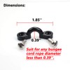RANDDER Kayak Pad Eye Kit, 10pcs Kayak Tie Down Loops