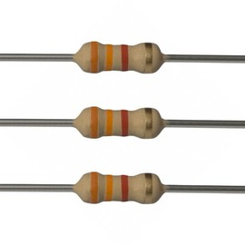 E-Projects 25EP5123K30 3.3k Ohm Resistors, 1/2 W, 5% (Pack of 25)