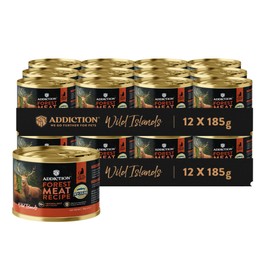 Addiction Wild Islands Forest Meat Premium Venison & Beef Grain-Free Canned Cat Food (Pack of 24)