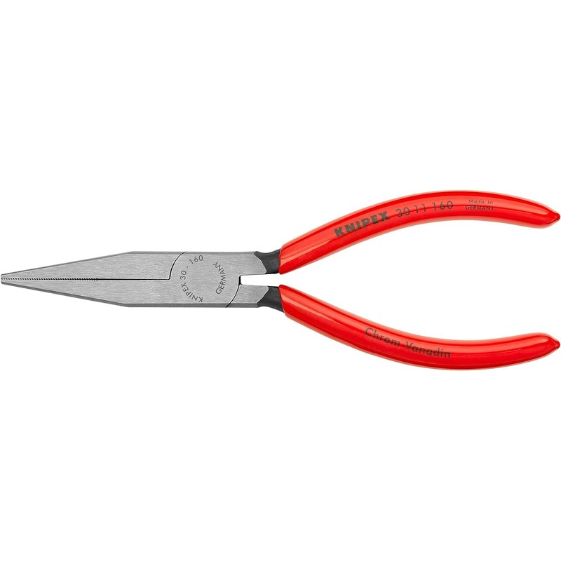 Knipex 30 11 160 Long Nose Pliers black atramentized plastic