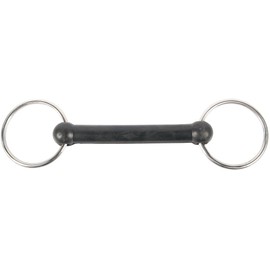 Harry's Horse 41101001 11.5 Loose-Ring Snaffle Rubber 11.5 M