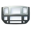 Slate Grey Black and Silver Aftermarket Stereo Radio Double Din