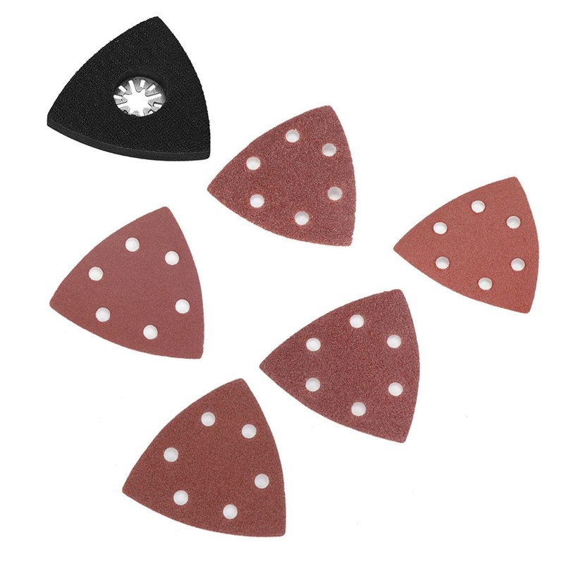 101-Piece Sanding Set Sandpaper, Multitool Sanding Triangles for Fine Oscillating