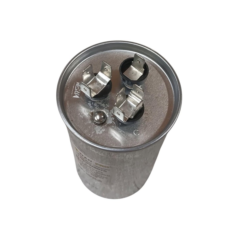 Titan TRCFD6075 Dual Rated Motor Run Capacitor Round MFD 60/7.5