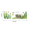 Green Fresh Plant Wall Stickers DIY Ocean Coral Reef and
