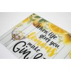 YöL 2x worktop saver chopping board glass kitchen non-slip gin