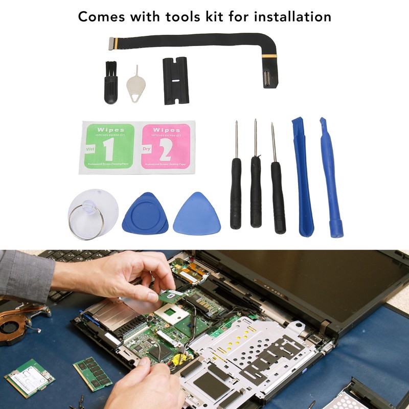 LCD Connector Flex Cable Sensitive Easy Connection Durable Metal Digitizer