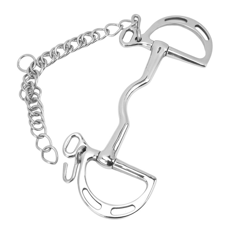 Horse Bit Stainless Steel Snaffle Bit Chain for Horse Mouth