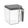 Polder Handle-It Canister, BPA-Free Plastic, Stackable Kitchen Storage Container, Air-Tight
