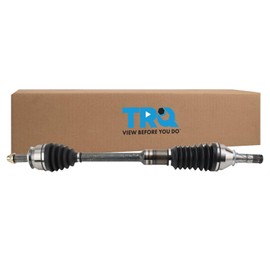 TRQ Front Driver or Passenger Side CV Axle Assembly Compatible with 2008-2014 Subaru Impreza WRX 2009-2013 Forester 2013 XV Crosstrek 2014 XV Crosstrek To 1-10-14 Production Date