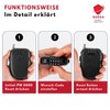 BURGA Cable lock 4-digit with 75 cm steel cable and