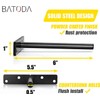 BATODA 6" Floating Shelf Bracket Heavy Duty (4 pcs) –