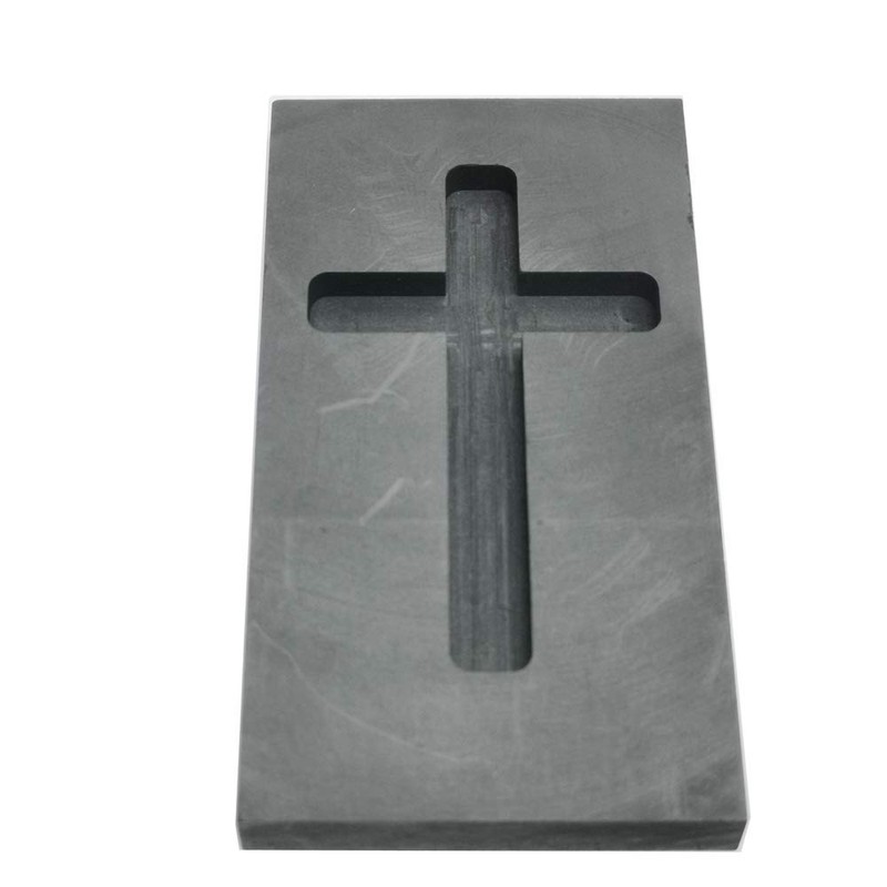 LLF Cross Casting Ingot Metal Scrap Refining Gold Silver Cross