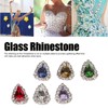 30pcs Sew On Rhinestones 6 Colors DIY Handcraft Glass Rhinestone