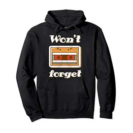 Retro Tech Quote Outfit with Tape for a Retro Gadget Lover Pullover Hoodie