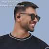Open Ear Headphone,Bluetooth 5.4 Single Earpiece Handsfree Driving Headset with