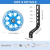 Adjustable Bike Training Wheels for 12/14/16/18/20 Inch Single Speed Bicycles