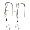 MOOTVGOO 2 Pack Meat Probe Replacement, 2.5MM Plug Temperature Probe