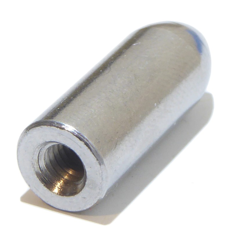 Guitar truss rod nut 10-32 thread 9.5mm diameter 24mm long