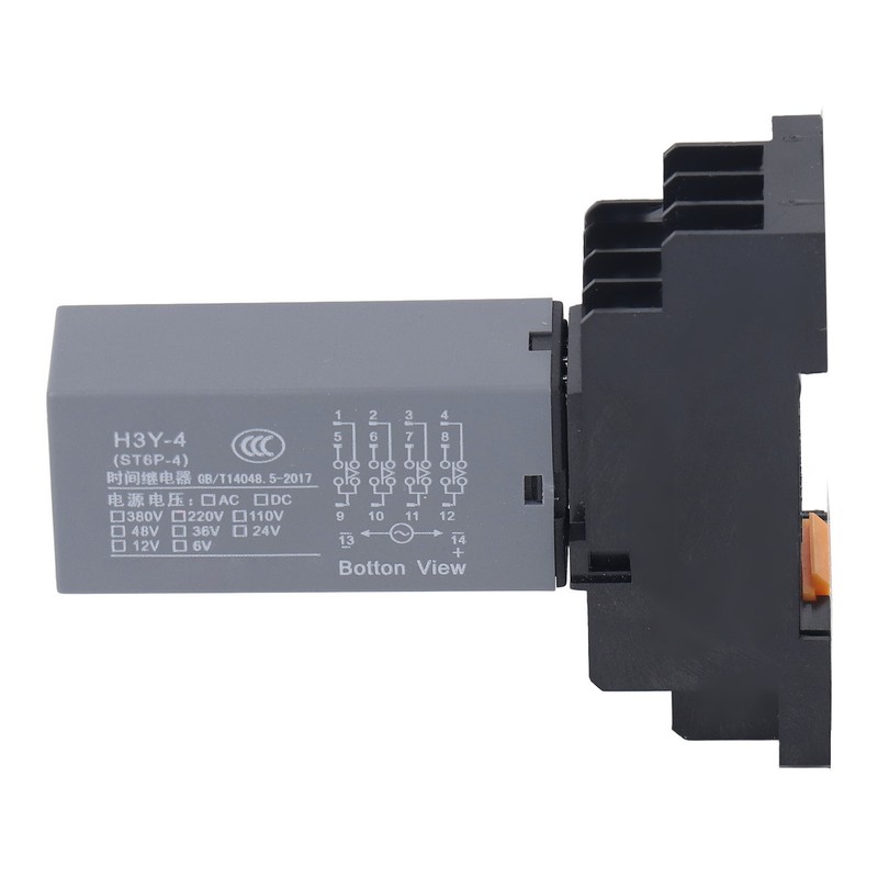 Delay Relay 4 Channel Digital Display Multifunctional Time Delay Relay