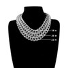 NIV'S BLING | Iced Lab Diamond Chain Necklace 3 Row