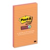 Super Sticky Notes, 5x8, Lined, Assorted Jewel Pop Colours, 4