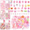 330 Pcs Junk Charms for Cases, 3D Mix Assorted Acrylic