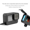 AT1142 Aluminum Alloy Battery Cover Removable Battery Side Lid Door