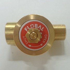 Flowoval Brass Male Female Needle Valve MVMF-01S 1/8