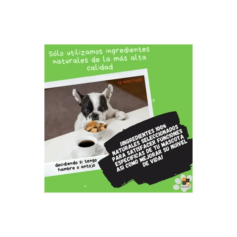 3-pack Premios Saludables De Pescado Espirulina Cúrcuma 100g