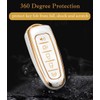 Key Fob Cover for Ford with Keychain Explorer Edge Expedition