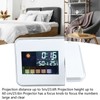 Projection Alarm Clock Innovative Mute Digital Alarm Clock Projector with