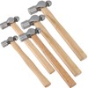 ZEONHAK 5 PCS Ball Peen Hammer, 8 OZ,16 OZ, 24